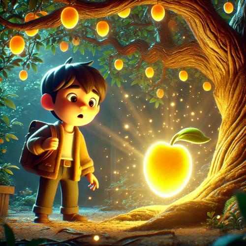 용과의 대결을 준비하는 소년