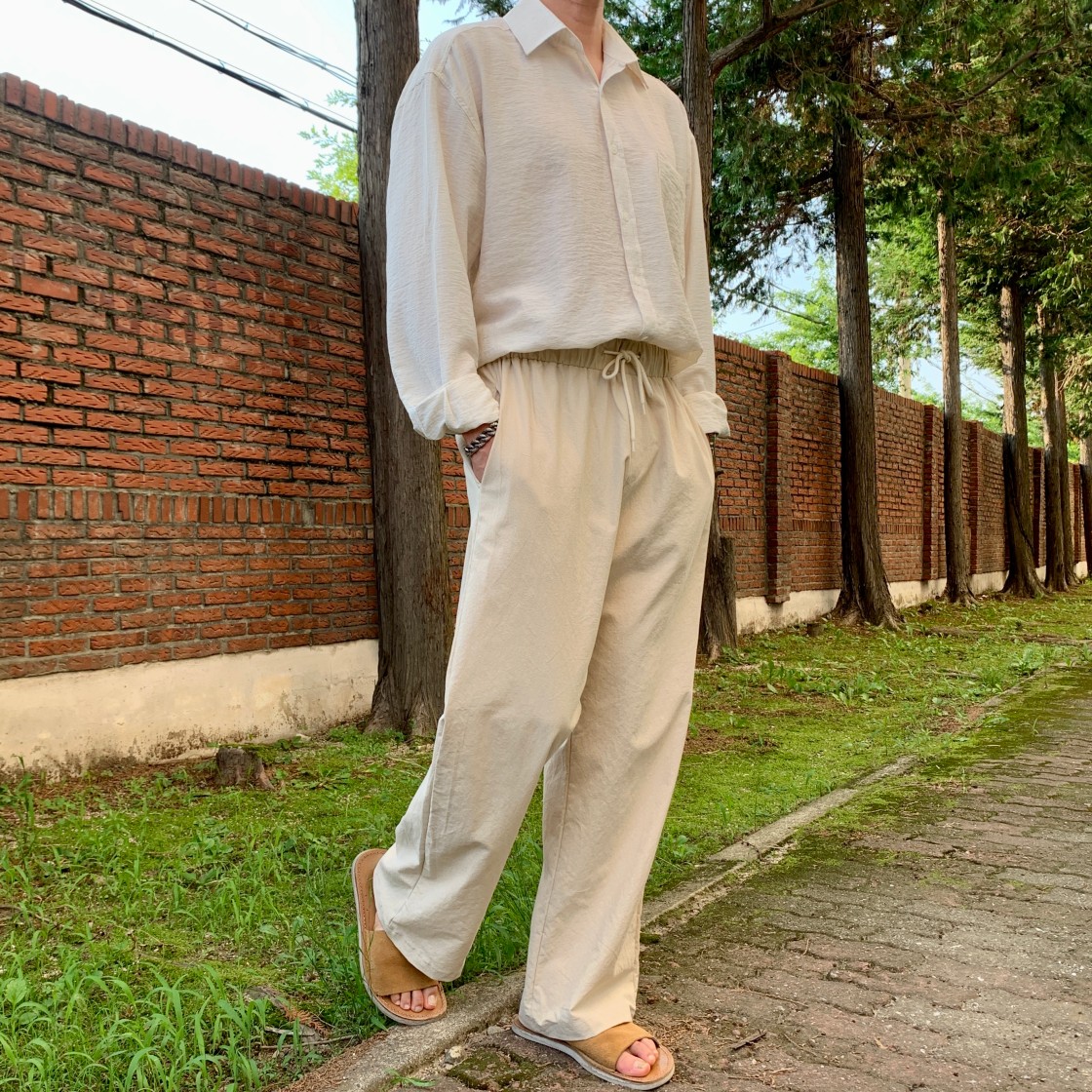 기온별 옷차림 정리 여름 남자 린넨