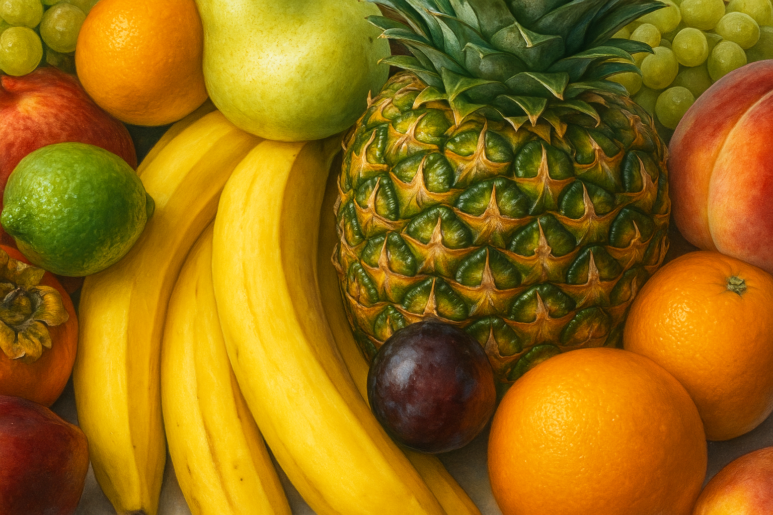 열대과일의 이미지