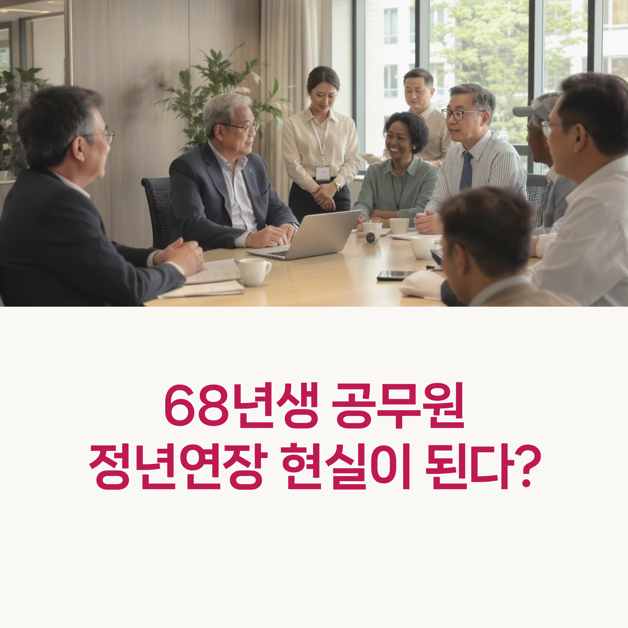 68년생 공무원 정년연장 논의, 정년 65세 적용 시기 및 은퇴 시점 변화에 대한 핵심 정보 public worker retirement 2028