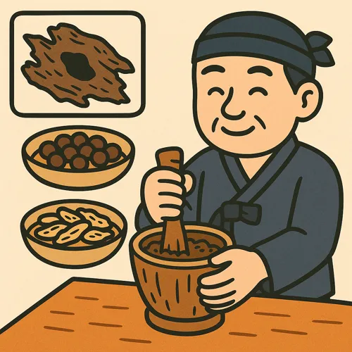 침향 공진단 재료와 전통 제조 과정15