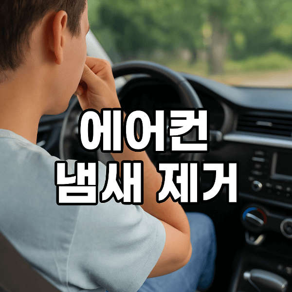 자동차 에어컨 냄새 제거 썸네일