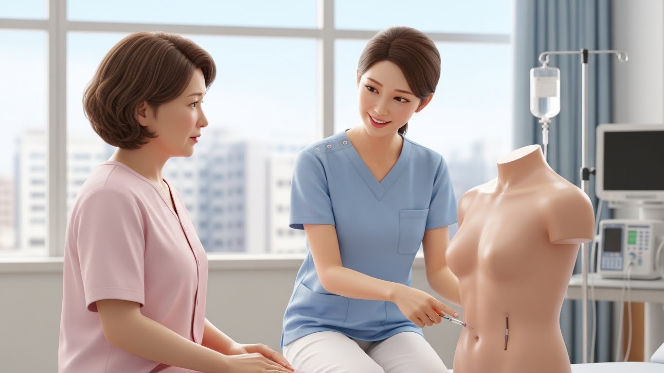 인슐린지방비대증, 인슐린주사부작용, 당뇨주사부위