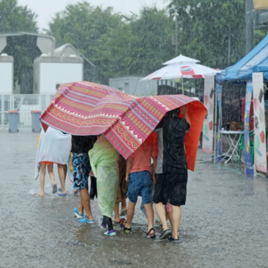 중부벼락소나기