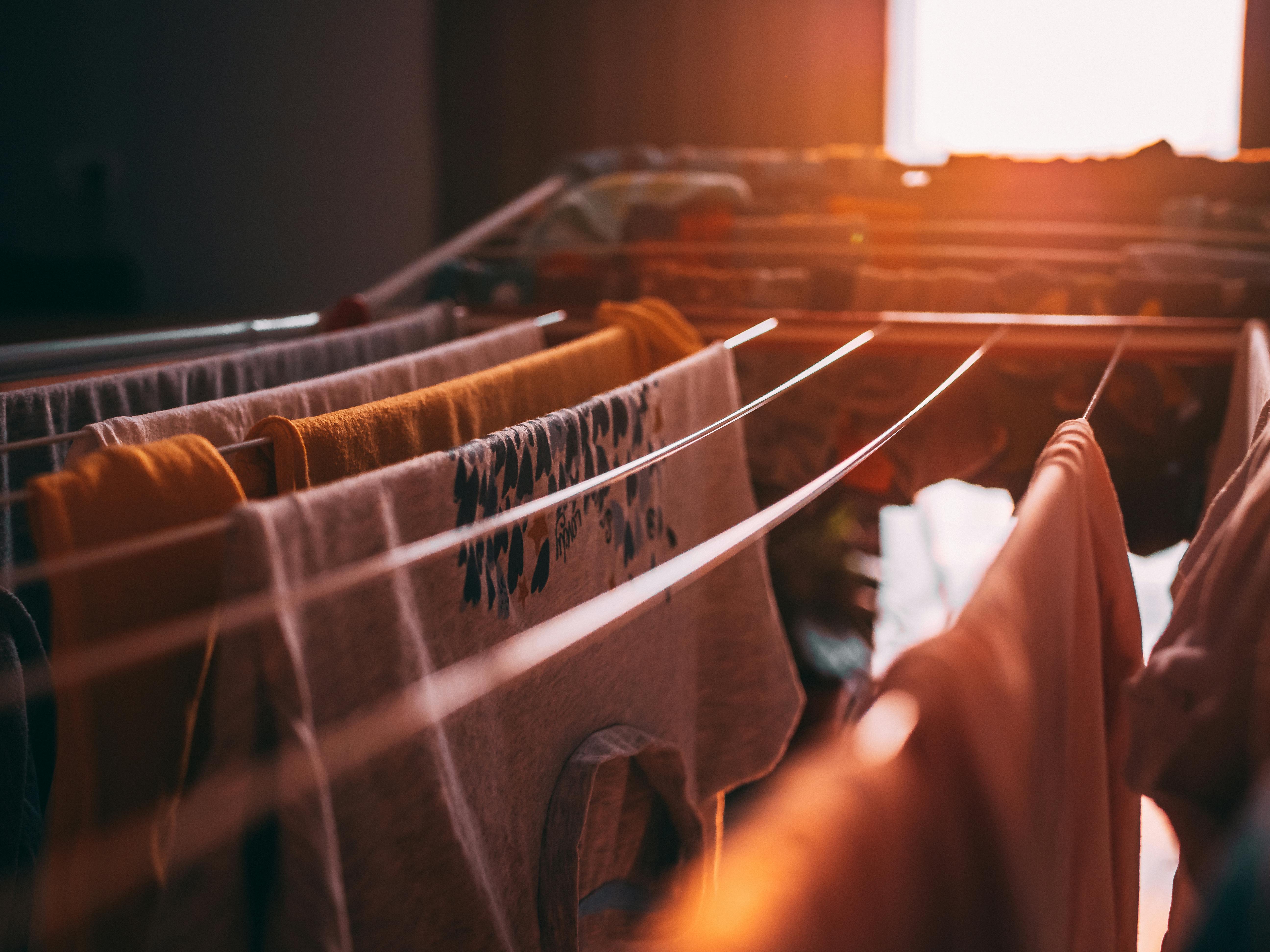 잘못된 건조대 선택으로 좁아진 공간