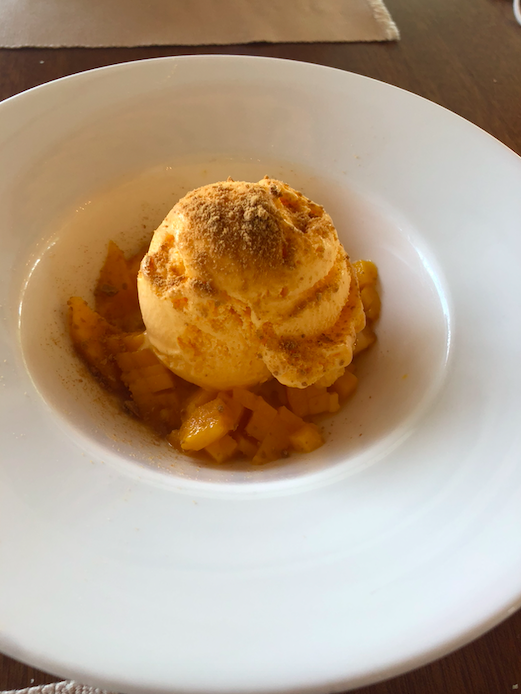 세부 제이파크 코랄 레스토랑 코스요리 후식