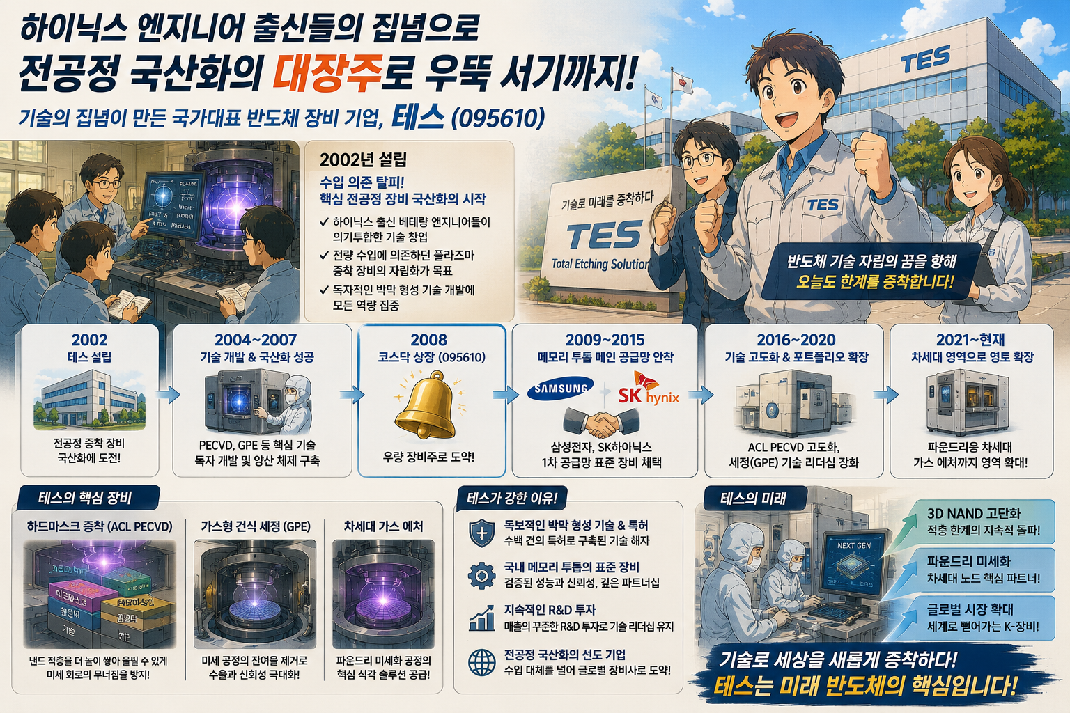 하이닉스 출신의 테스 성장 이야기