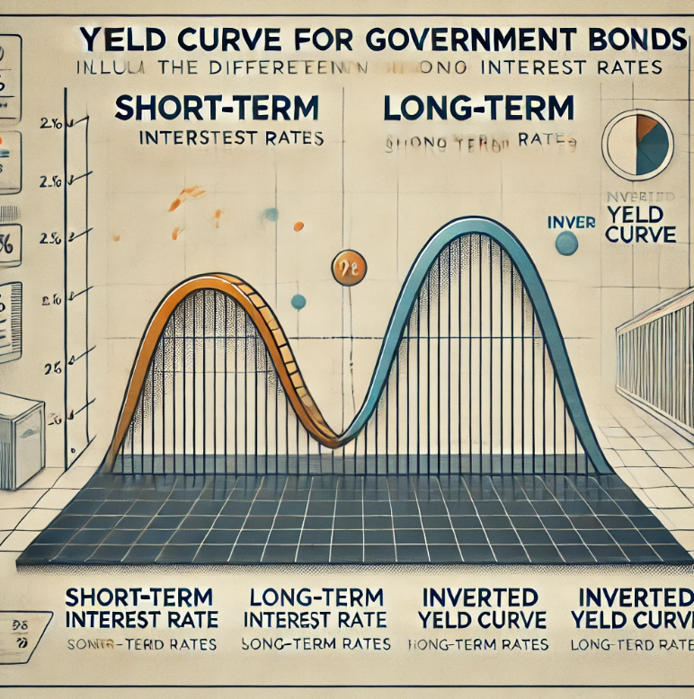 국채 시장 금리 변화 그래프, 장단기 금리차 정상화 흐름을 나타내는 이미지