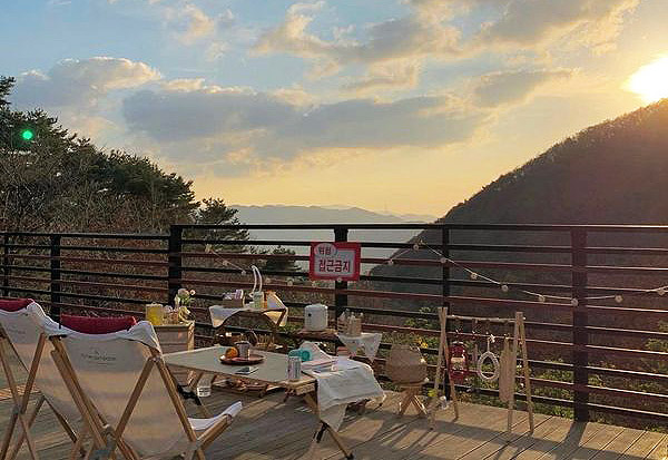 경상남도 밀양시 도래재별빛마을캠핑장