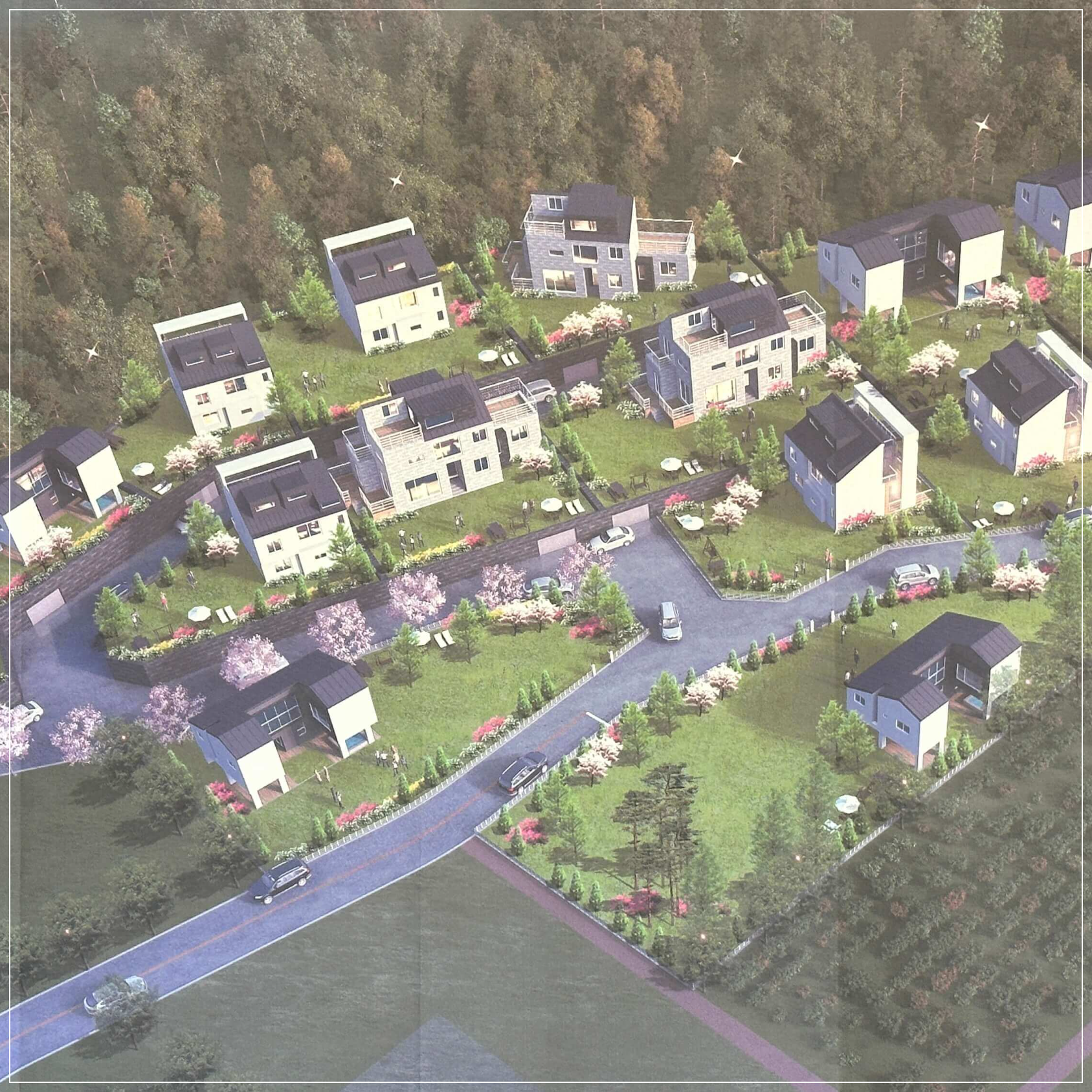 영종도 삼성파라다이스 타운하우스 운북동 토지 분양