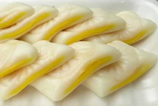 한국의 떡 종류 바나나떡-바나나 절편