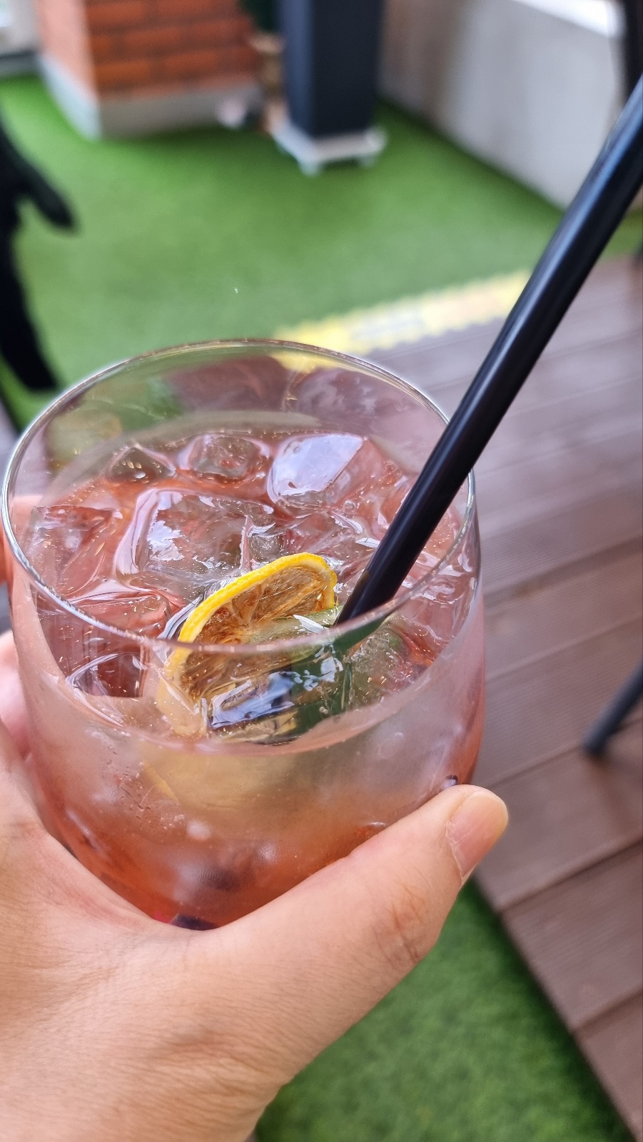 달다곰이 덕소점 오미자차