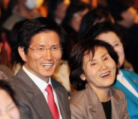설난영 여사 결혼 김문수