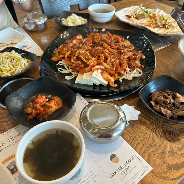 생생정보 우와한 식당 도토리묵낙지볶음 음식점