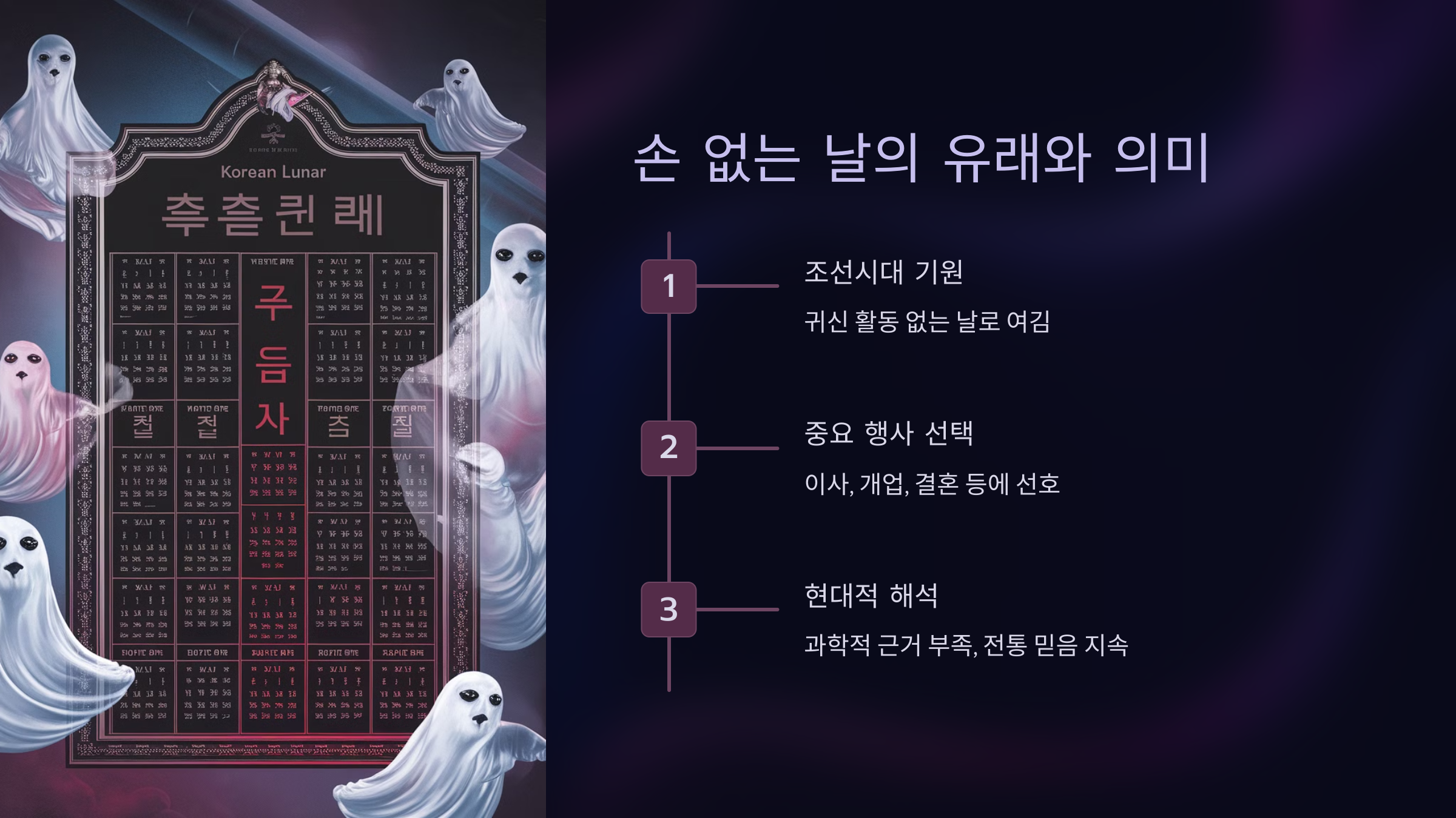 손 없는 날의 유래와 의미