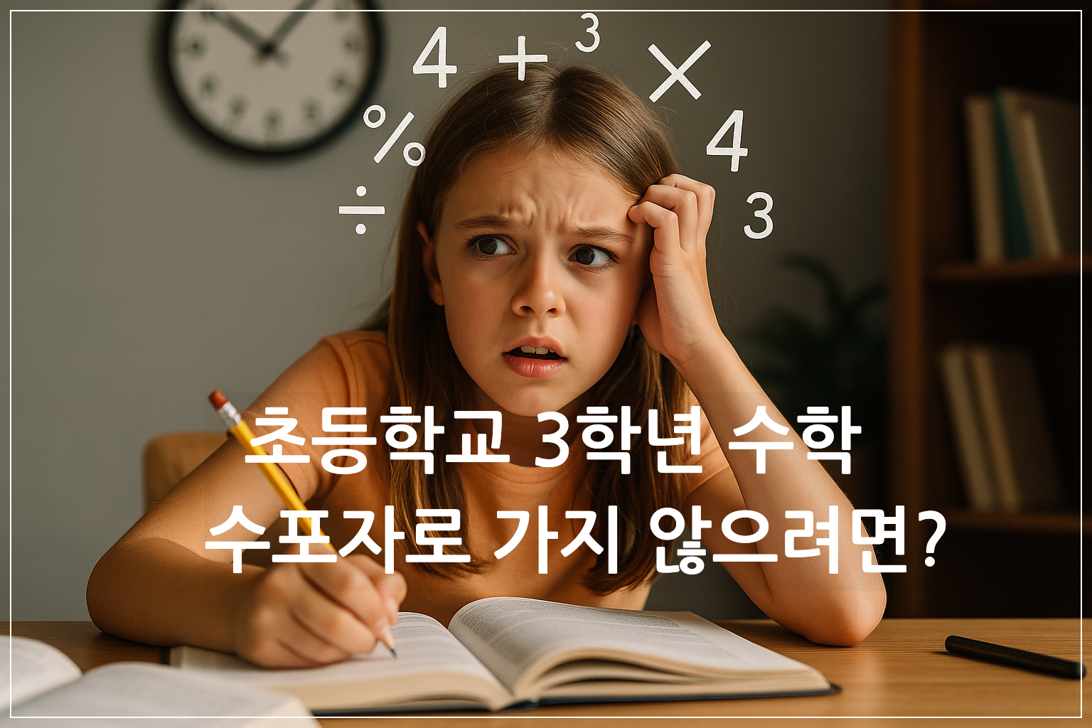 초등 3학년 수학, 수포자로 가지 않으려면?