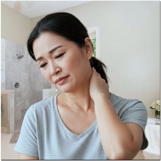 갱년기 여성 사진