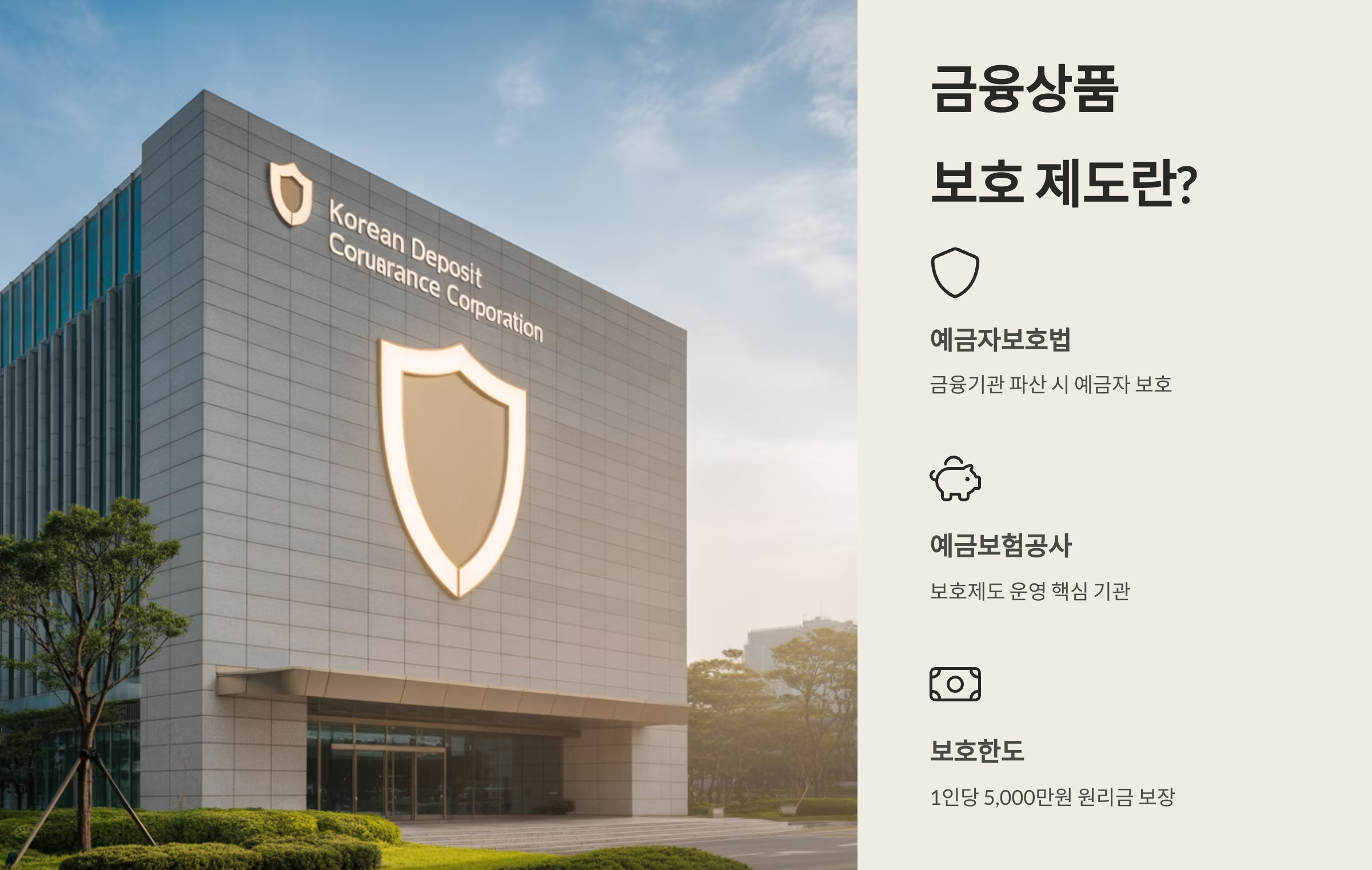 금융상품 보호 제도란?