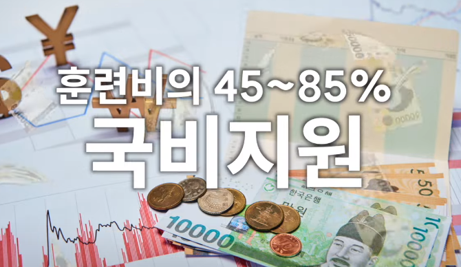 45~85%를 국비로 지원
