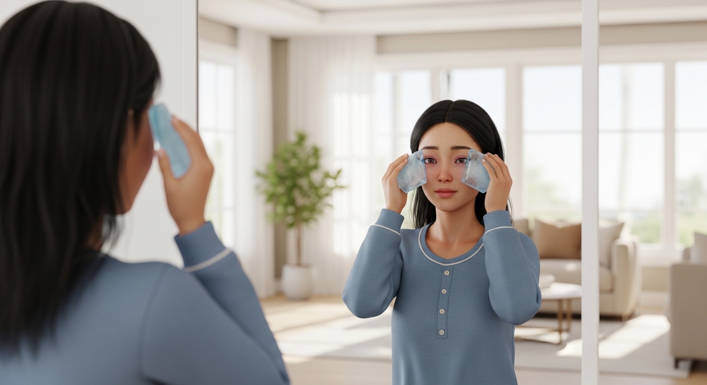 자면서 붓기 빼는 자세와 산책의 중요성