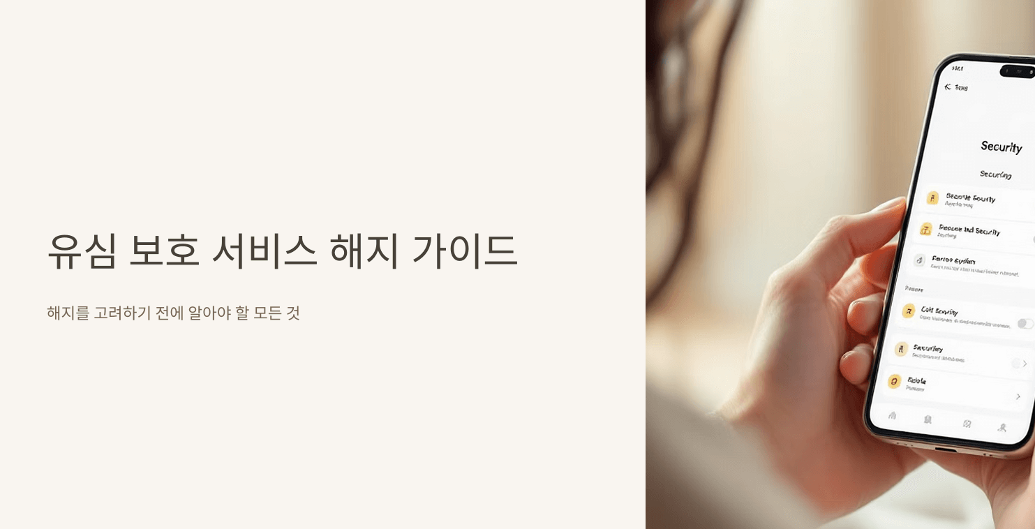 유심보호서비스 해지 썸네일