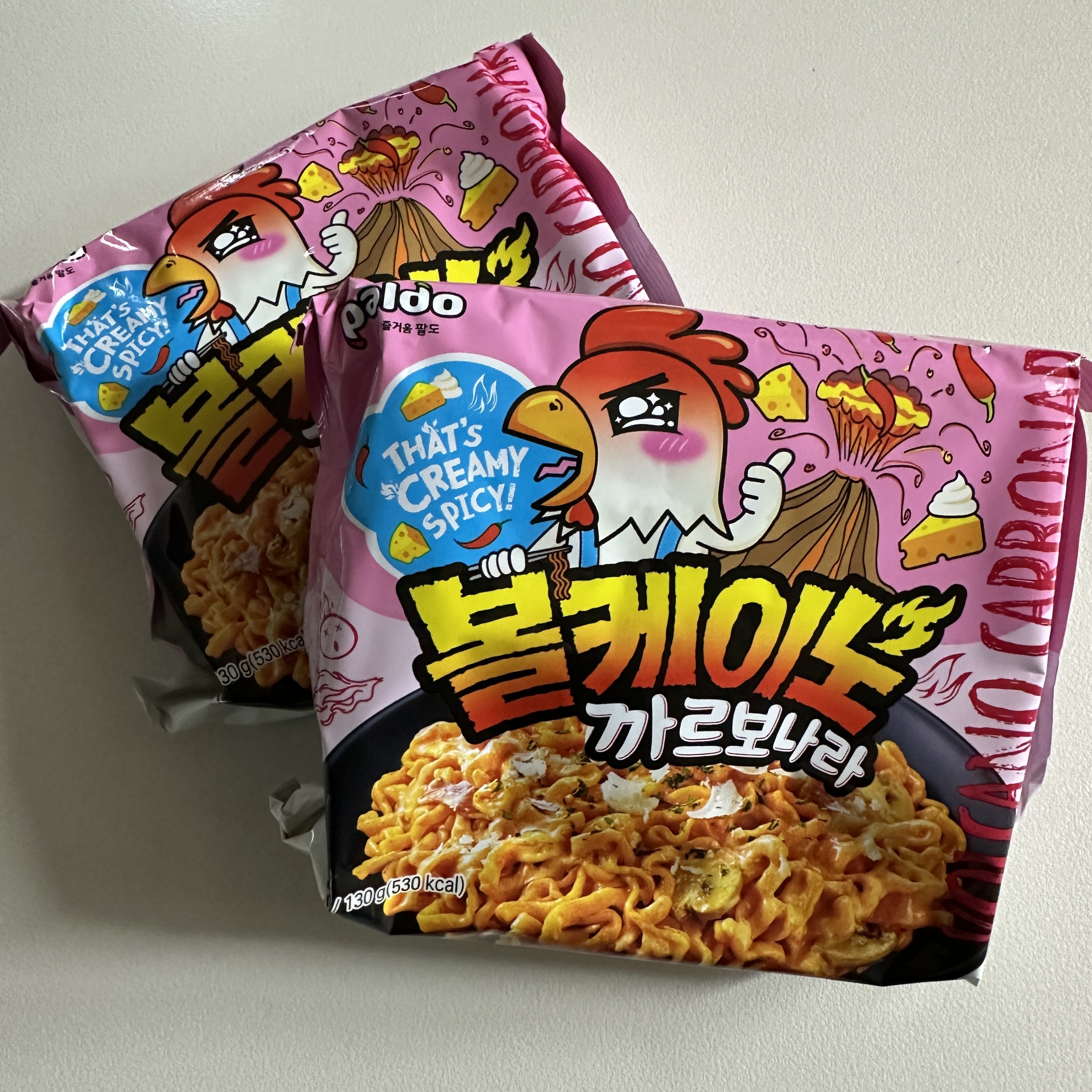 팔도_볼케이노까르보나라