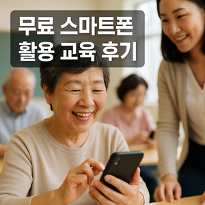 📱 무료 스마트폰 활용 교육 후기 2025