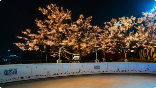 그랜드하얏트서울 아이스링크 x 마리떼 콜라보