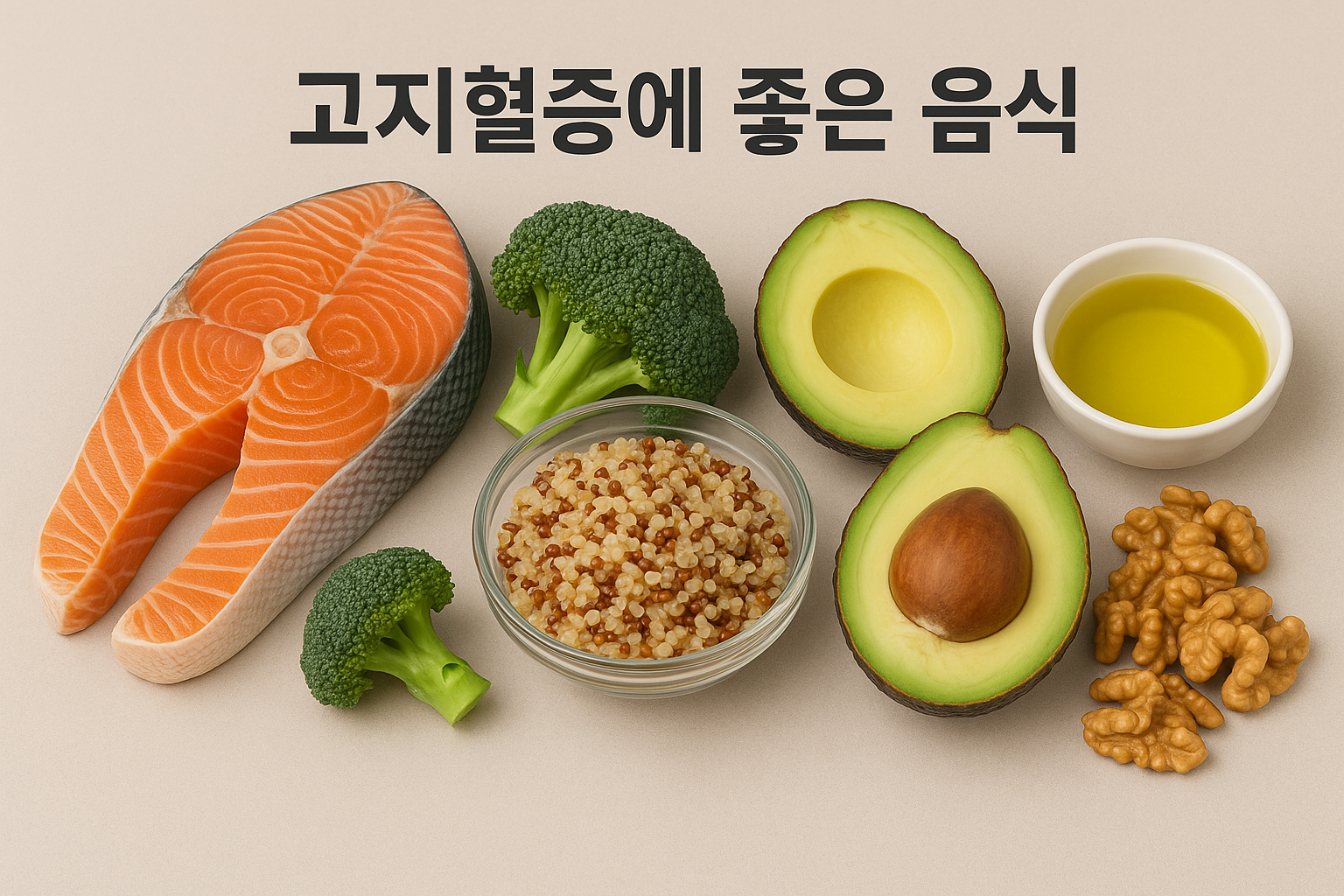 고지혈증에 좋은 음식