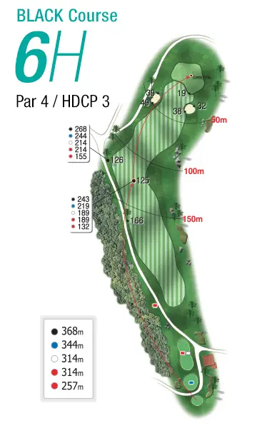 블랙 코스 6 Hole
