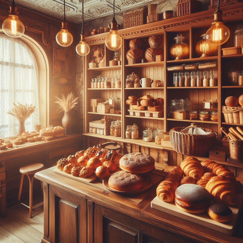 베이커리 배경