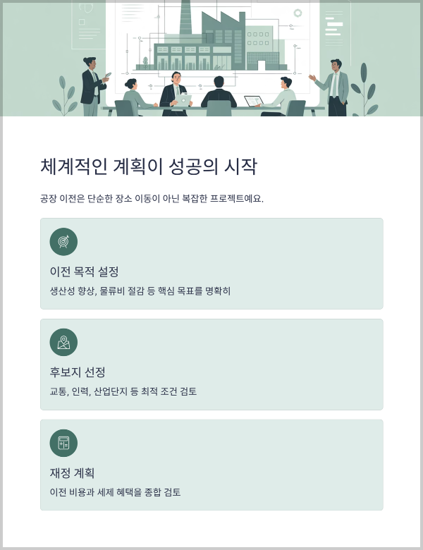 체계적인 계획