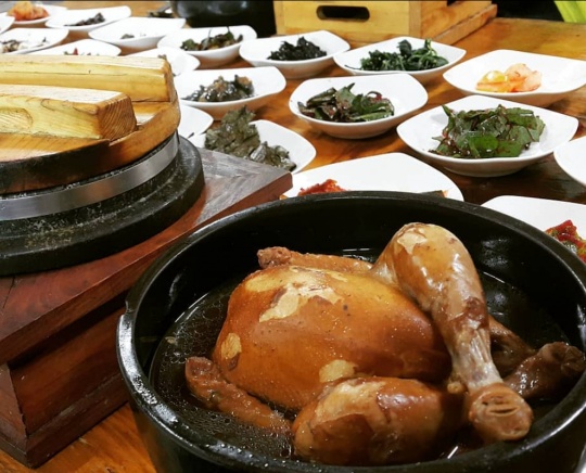 제천 오리백숙집 '농사꾼의집'