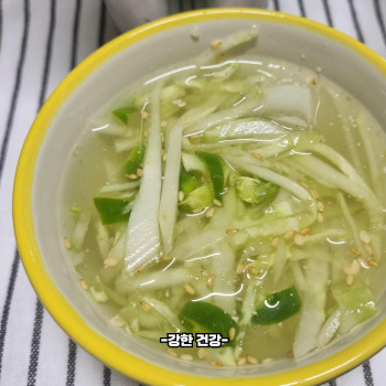 오이냉국 만드는법