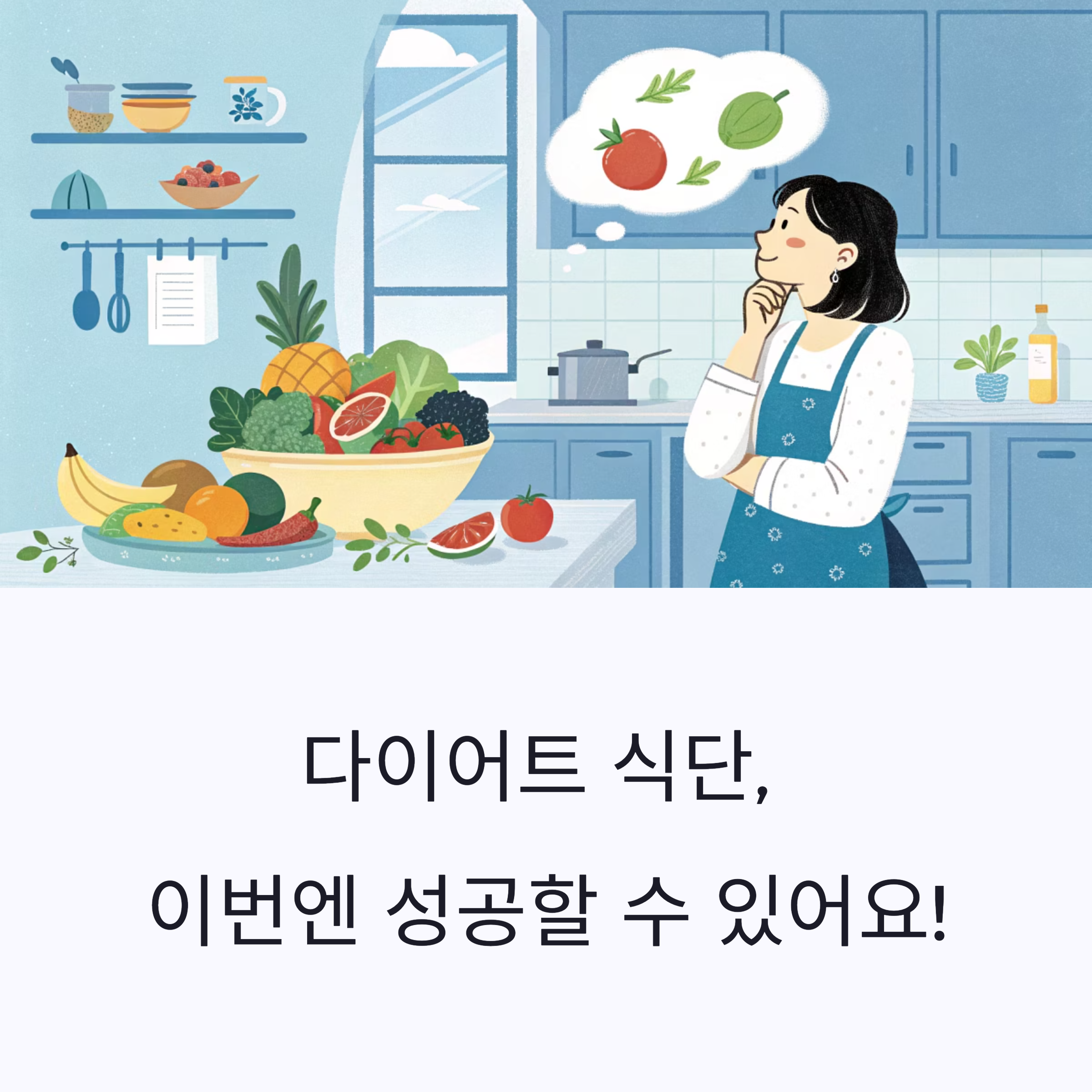 다이어트 식단, 실패 없이 성공하는 7가지 꿀팁 대방출!