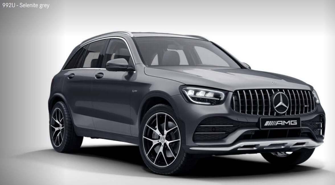 AMG CLC 색상코드 - Selenite grey(색상 코드 : 992)