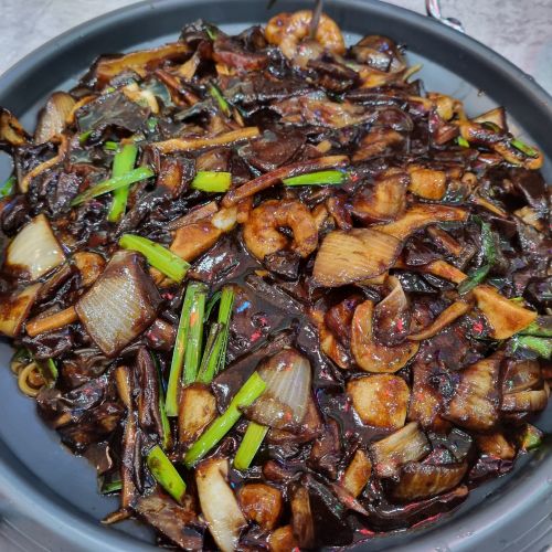 와이앤웍-해물쟁반짜장