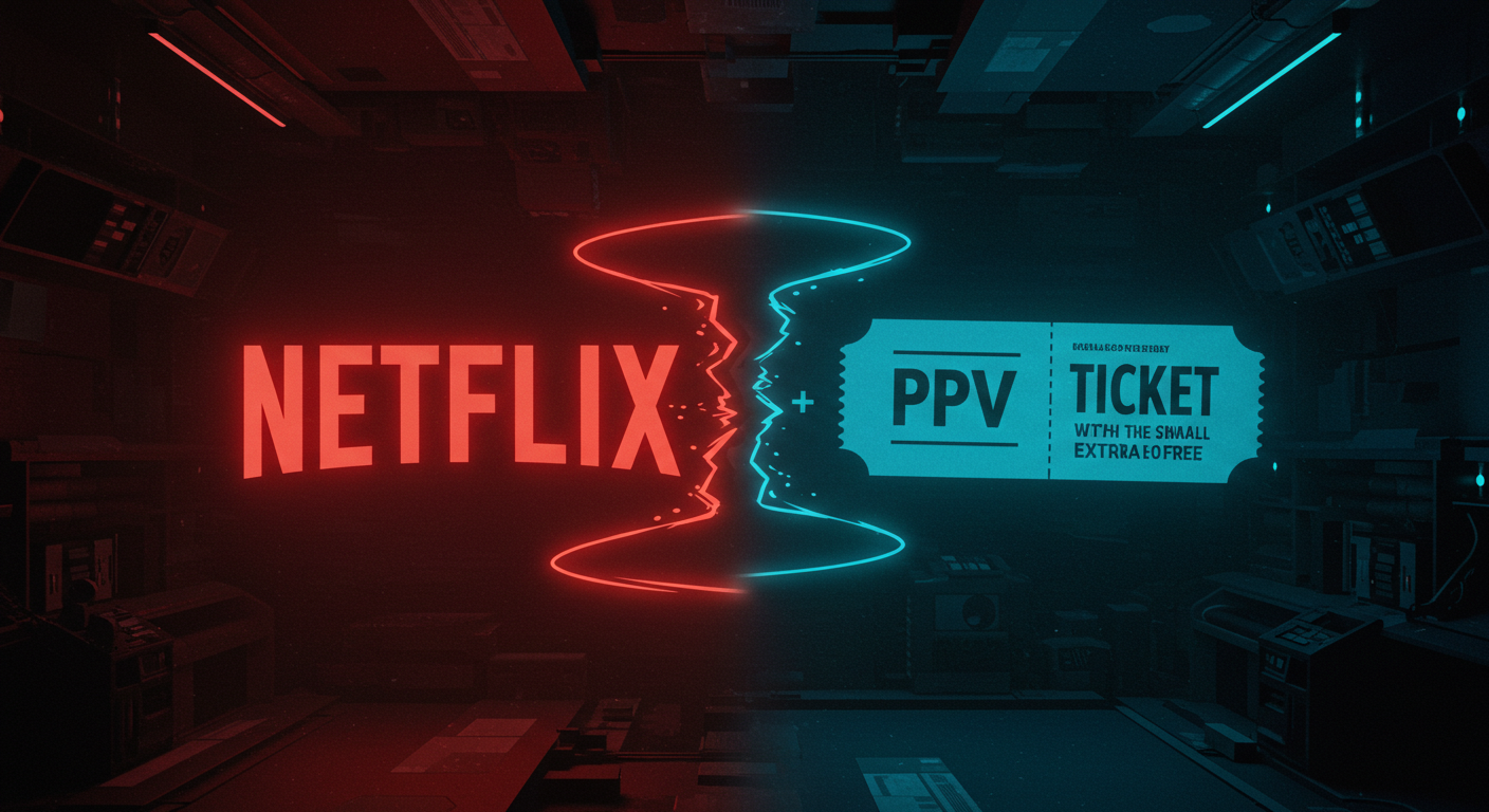 넷플릭스 PPV 전략 가능성을 상징하는 장면
