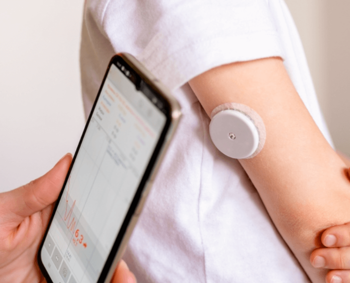 무채혈 혈당측정기의 사용법