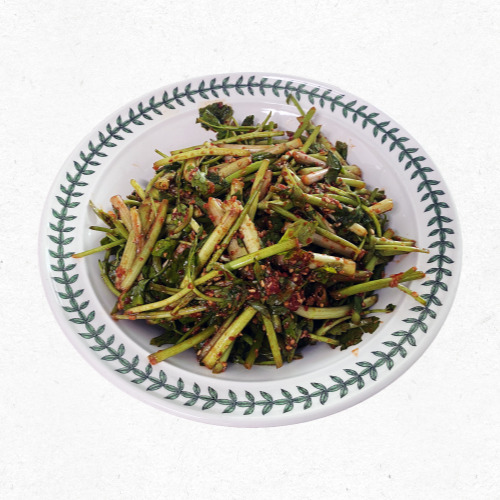 8월 제철나물 미나리무침 여름 반찬