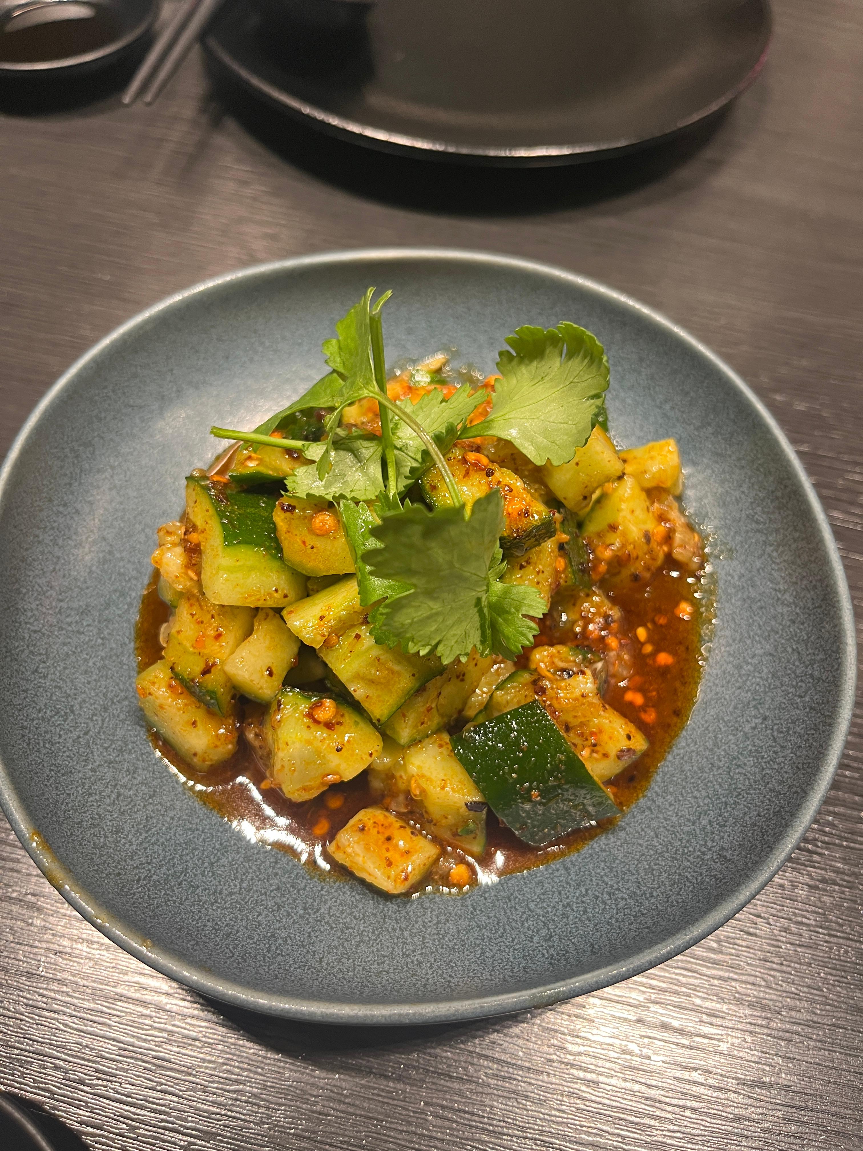 오이무침