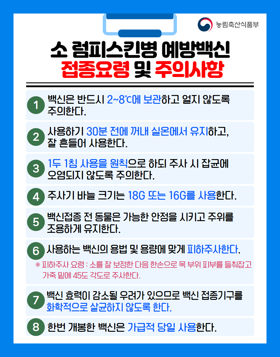 럼피스킨이 사람에게 미치는 영향과 럼피스킨이란?