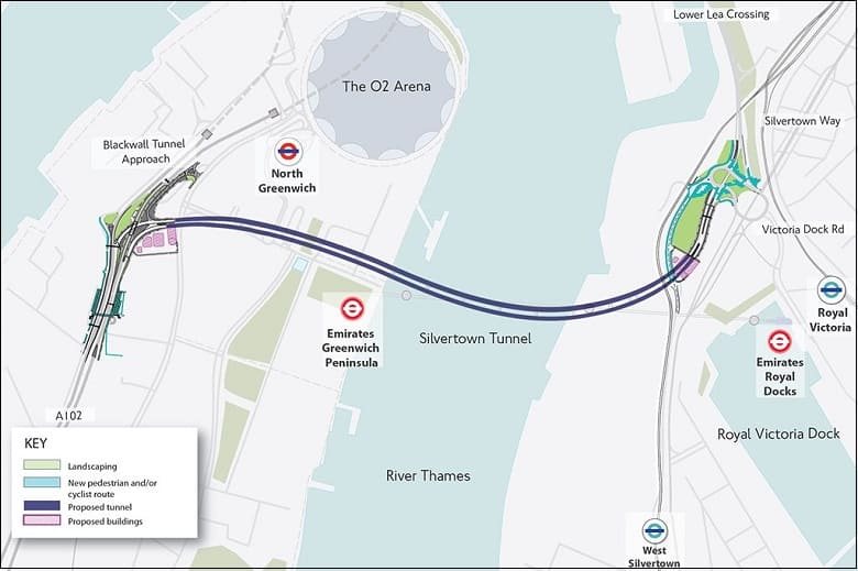 [해외현장 르포] 런던 '실버타운 터널&rsquo; 건설 현장 VIDEO: London: Silvertown Tunnel Construction