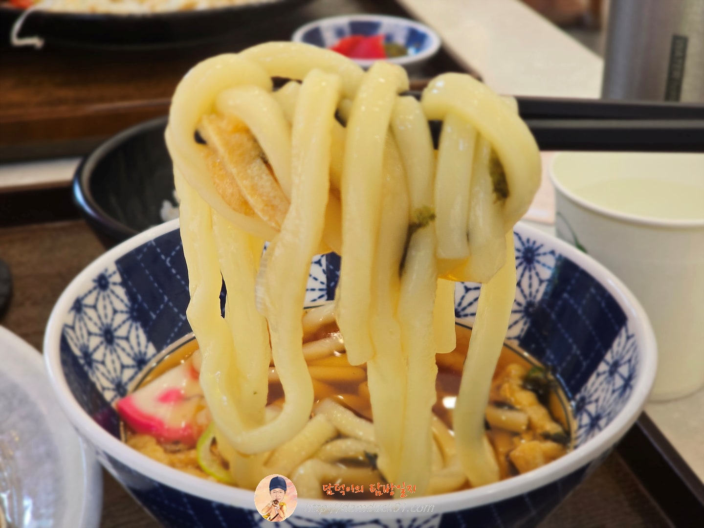 히레카츠정식(히레카드2pcs+미니우동1pc)