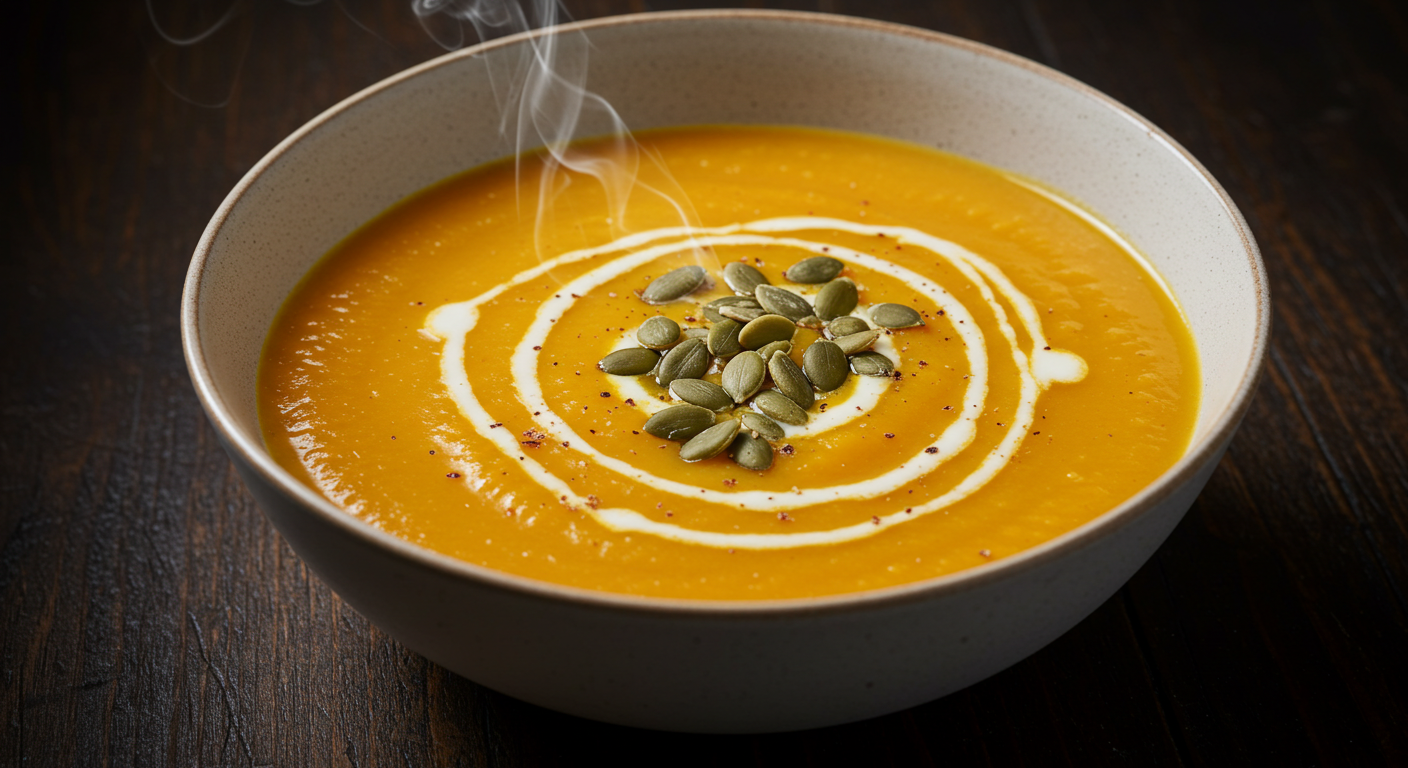 단호박 수프