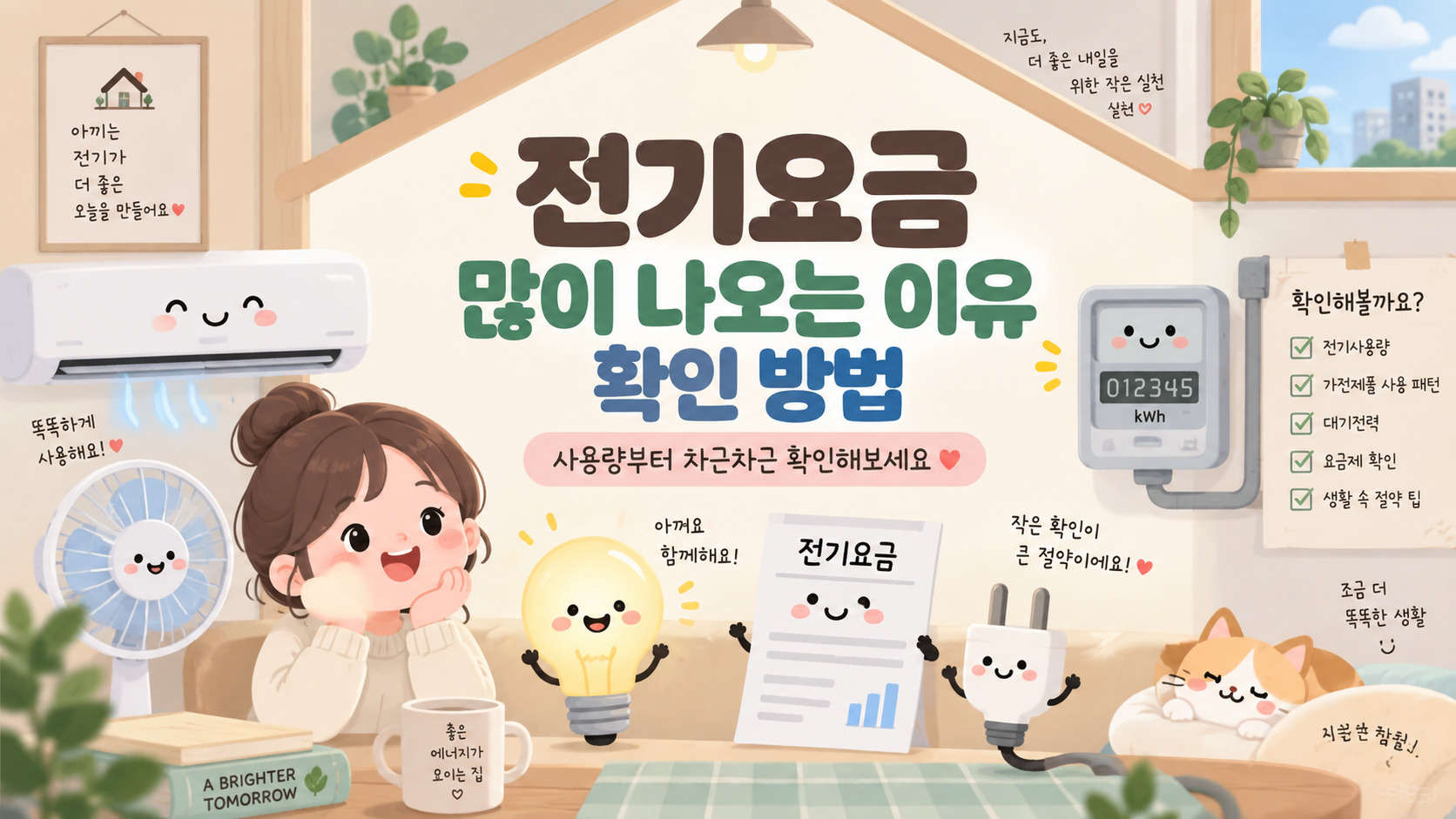 전기요금 많이 나오는 이유, 어디서부터 확인해야 할까?