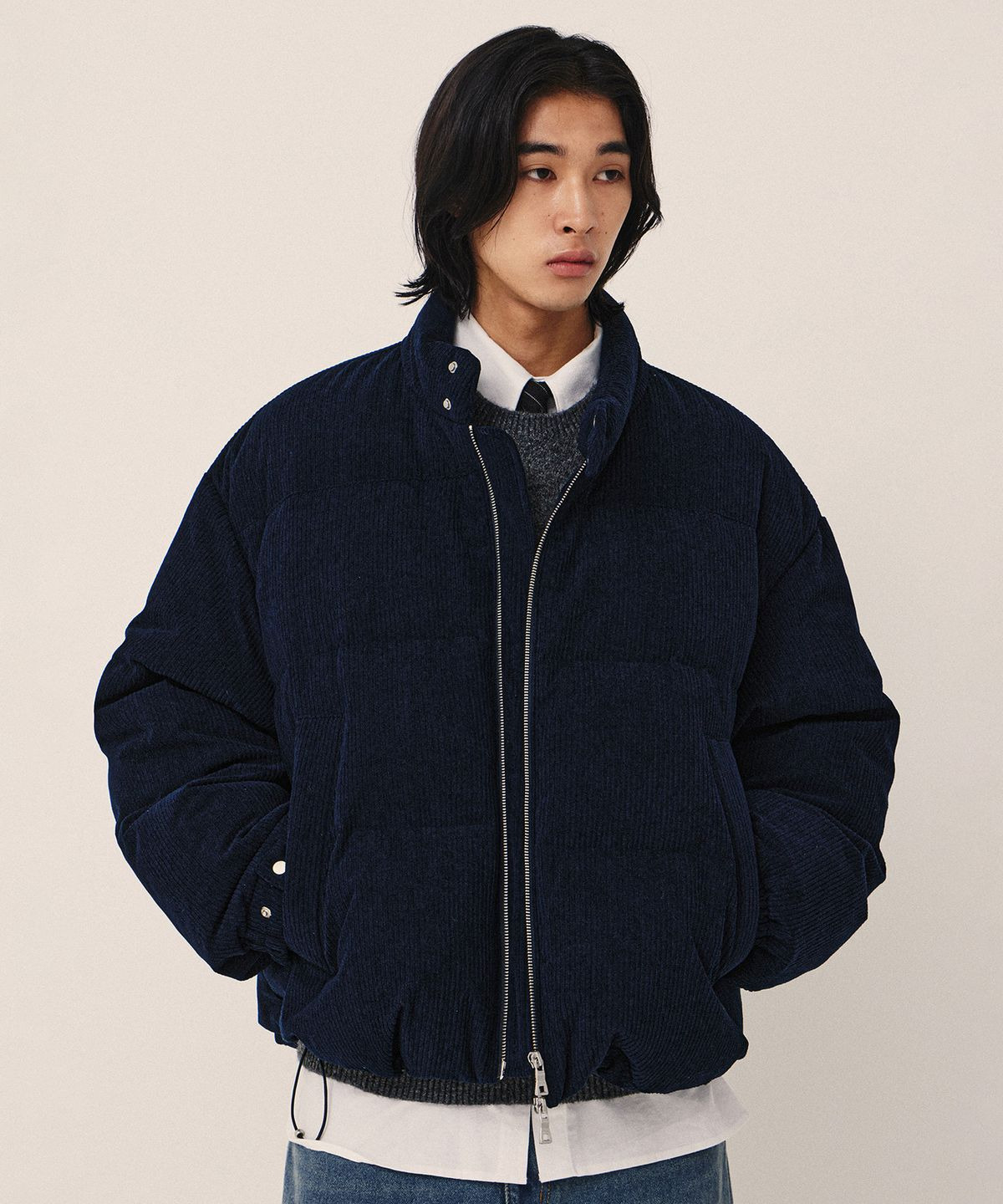 키뮤어 코듀로이 헤링턴 다운