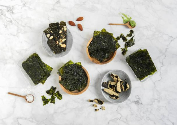 김을-활용한-식품들