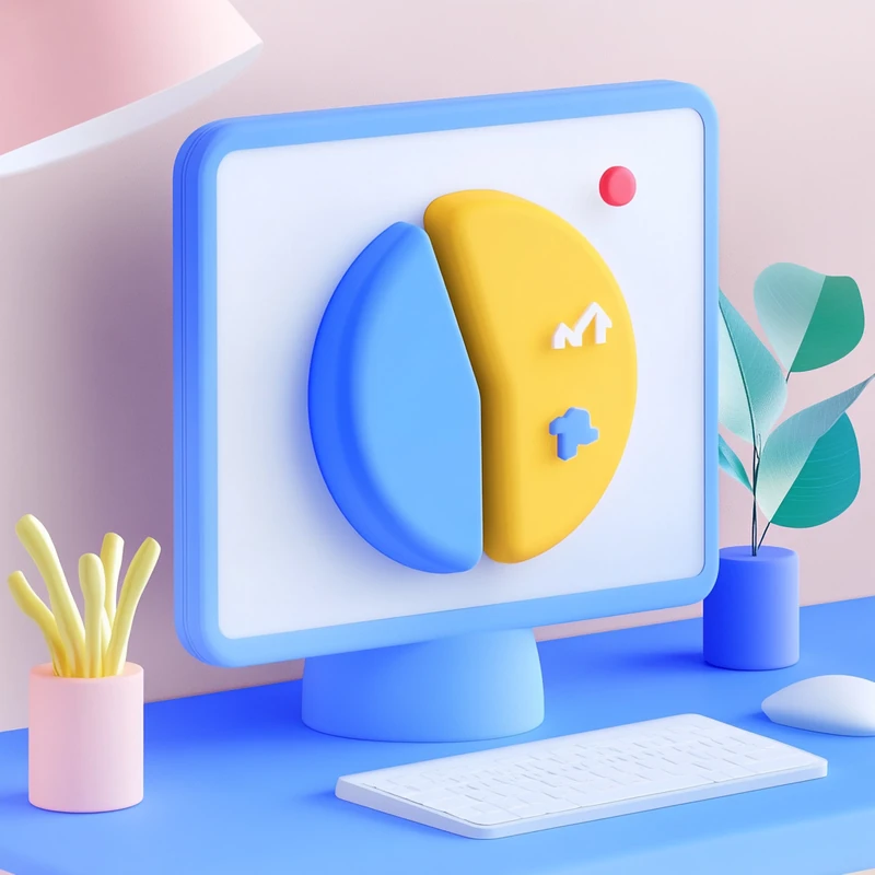 컴퓨터 화면에 국내 배당, 미국 성장, 커버드콜, 리츠 등 다양한 연금 ETF 종류별 포트폴리오 구성을 한눈에 보여주며, ETF 비교, 데이터 시각화, 투자자 정보, 연금 포트폴리오, 자산 분산 개념이 잘 드러남