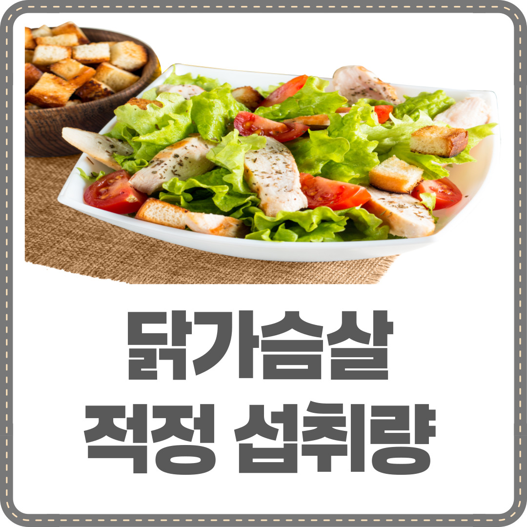 닭가슴살 섭취량